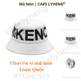 Mũ Nón Bucket Sản Xuất Tại Capslyheng Chất Kaki Logo Nhiệt