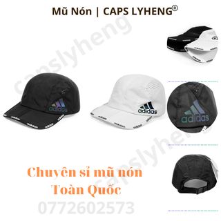 Mũ Lưỡi Trai Sản Xuất Tại Capslyheng Chất Dù Kết Gấp Logo Adi.das Phản Quang Thể Thao