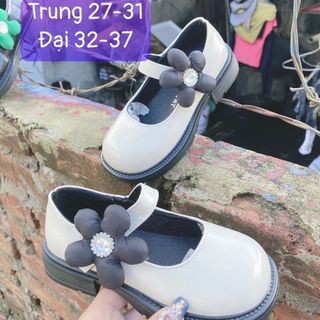 Giày bé gái quai hoa size 27-31