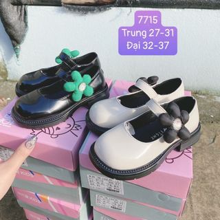 Giày bé gái quai hoa size 27-31