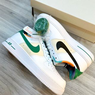 Giày Thể Thao Sneaker AF1 xanh vàng ( Hàng Chuẩn siêu cấp 2023 )