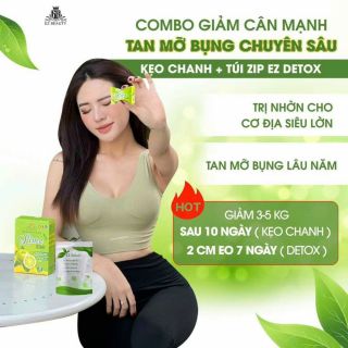 Kẹo chanh giảm cân