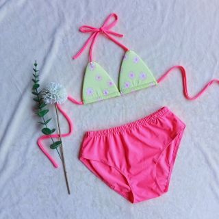 Áo tắm bé gái , đồ bơi hai mảnh, bikini đi biển.