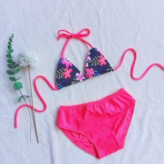 Áo tắm bé gái , đồ bơi hai mảnh, bikini đi biển.