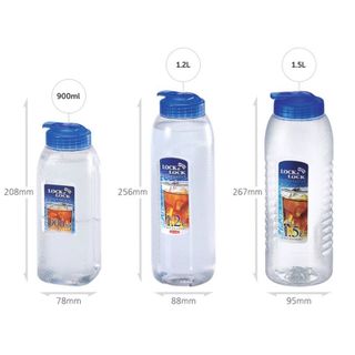 BÌNH NHỰA LOCKNLOCK NHIỀU THỂ TÍCH 900ML, 1200ML, 1500ML