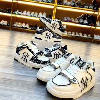 Giày Thể Thao Sneaker MLB Quai Dán 2023 ( Hàng Chuẩn Siêu Cấp )
