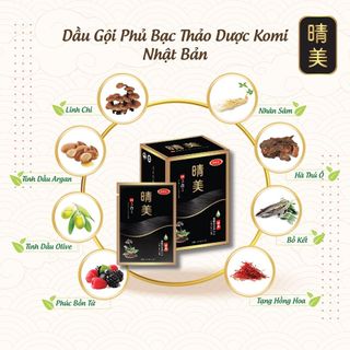 Dầu gội phủ bạc Komi nhật bản