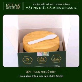 Mặt nạ diếp cá Meea organic