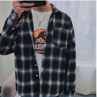 CA RÔ SỌC ĐEN CÓ TÚI