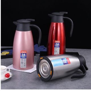 Bình nước giữ nhiệt bằng thép không gỉ phong cách Châu Âu