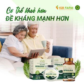 VIÊN TẢO XOẮN SPIRULINA