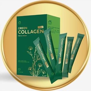 [ Mẫu Mới ] Hộp 10 gói Collagen Gold Diệp Lục Hỗ Trợ Dưỡng Da - Đào Thải Độc Tố giá sỉ