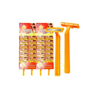 Dao Cạo LiYu Max Cán Nhựa Hai Lưỡi Vĩ 12 Cây Thùng 200 Vỹ