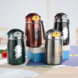 Bình giữ nhiệt inox nắp hình con cún 300ml