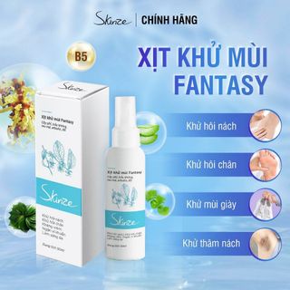 Xịt khử mùi Skinze hương coco khử mùi hôi nách hôi chân xịt khử mùi giày thay cho lăn nách lăn khử mùi hôi nách khử thâm nách.