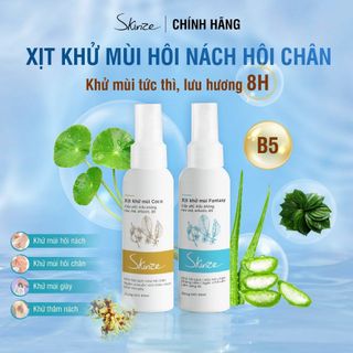 Xịt khử mùi Skinze hương coco khử mùi hôi nách hôi chân xịt khử mùi giày thay cho lăn nách lăn khử mùi hôi nách khử thâm nách.
