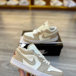 Giày Thể Thao Sneaker JD Low 1 Kem Vanni ( Hàng Chuẩn Siêu Cấp Trung )