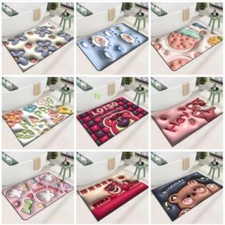 Thảm 3D Siêu Thấm Hút