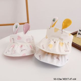 Mũ hở đầu cho bé/ mũ trẻ em S3-12m M217.47-ri4