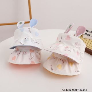 Mũ hở đầu cho bé/ mũ trẻ em S3-12m M217.47-ri4