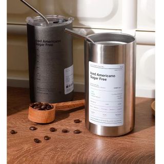 Ly Giữ Nhiệt Iced Americano Kèm Ống Hút 600ml