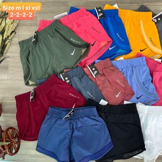 Quần đùi nữ 2 lớp mới nhất 2023 Thể Thao Siêu Đẹp Giá Sỉ