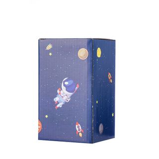 Bình Thủy Tinh Phi Hành Gia Kèm Vương Miệng 350ml