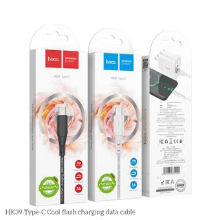 Dây cáp sạc nhanh Hoco HK39 3A Cổng Type C