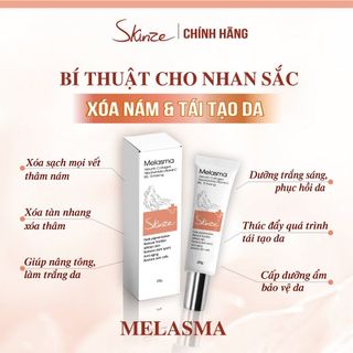 Kem nám tàn nhang Skinze xóa nám sạm da tái tạo da mặt Arbutin nhân sâm Vitamin C BHA Retinol Niacinamide B3 B5