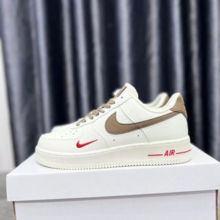 Giày Thể Thao Sneaker AF1 Low Vệt Nâu ( Hàng Chuẩn Siêu Cấp Trung )