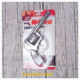 Súng pháo kim loại dài 16 cm giảm thanh