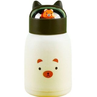 Bình nước thủy tinh bọc nhựa hoạt hình 360ml