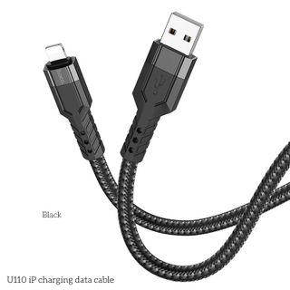 Dây cáp sạc dây dù Hoco U110 2.4A Cổng Lightning