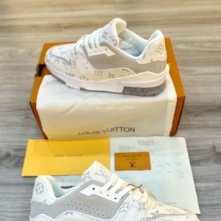 Giày Thể Thao Sneaker LV Trắng Xám Siêu Cấp ( Hàng Chuẩn Siêu Cấp Trung )