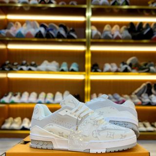 Giày Thể Thao Sneaker LV Trắng Xám Siêu Cấp ( Hàng Chuẩn Siêu Cấp Trung )