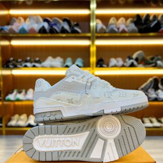 Giày Thể Thao Sneaker LV Trắng Xám Siêu Cấp ( Hàng Chuẩn Siêu Cấp Trung )
