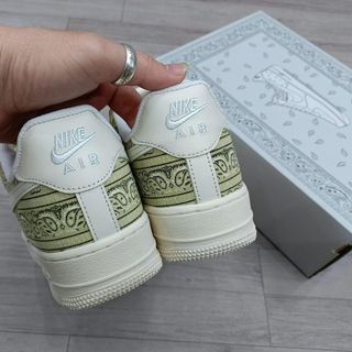 Giày Thể Thao Sneaker AF1 Low Tu Bigbang Chunky Lace Bandana Customs ( Hàng CHuẩn 1:1 Trung )