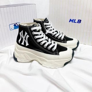 Giày Thể Thao Sneaker MLB cổ cao ( Hàng chuẩn 1:1 trung )