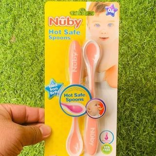 MUỖNG ĂN DẶM BÁO NÓNG Nuby