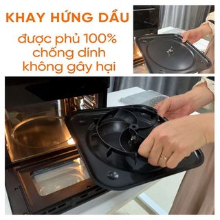 Nồi chiên không dầu 12L dạng vuông chính hãng Creen