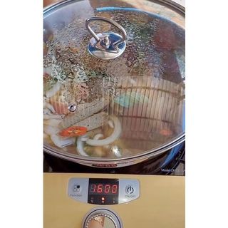 Nồi lẩu 30cm INOX Creen, đáy sần không lo sát dính