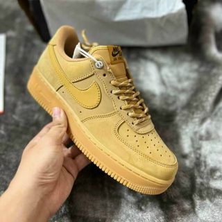 Giày Thể Thao Sneaker AF1 Vàng Da Bò ( Hàng Siêu Cấp Trung )
