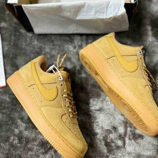 Giày Thể Thao Sneaker AF1 Vàng Da Bò ( Hàng Siêu Cấp Trung )