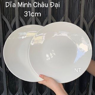 Dĩa Minh Châu Đại 31cm