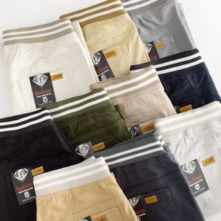 Quần short kaki lưng thun co giãn nhẹ, mềm mịn SỈ CHỈ TỪ 1 RI