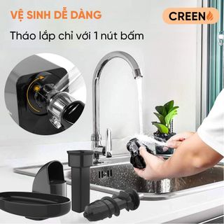 Máy ép trái cây lạnh CREEN chính hãng, bảo hành 12 tháng, máy ép chậm trục ngang CRJ-250