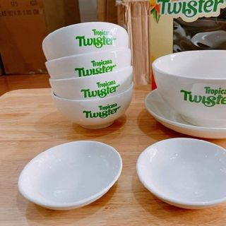 Bộ Tô Chén Dĩa 8 Món Twister