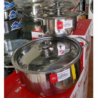 Bộ Nồi Inox đáy từ Skystar 3 chiếc 16, 18, 24 cm