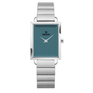 Đồng hồ nữ Draco D23-EL04 "Elegant" trắng kết hợp chất liệu dây thép không gỉ phụ kiện thời trang nữ nhẹ nhàng