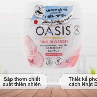 Sáp thơm đuổi muỗi Oasis 180g ( nhiều mùi)